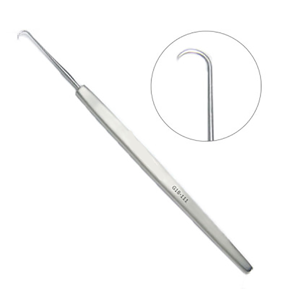 Wiener Scleral Hook 5″ Sharp