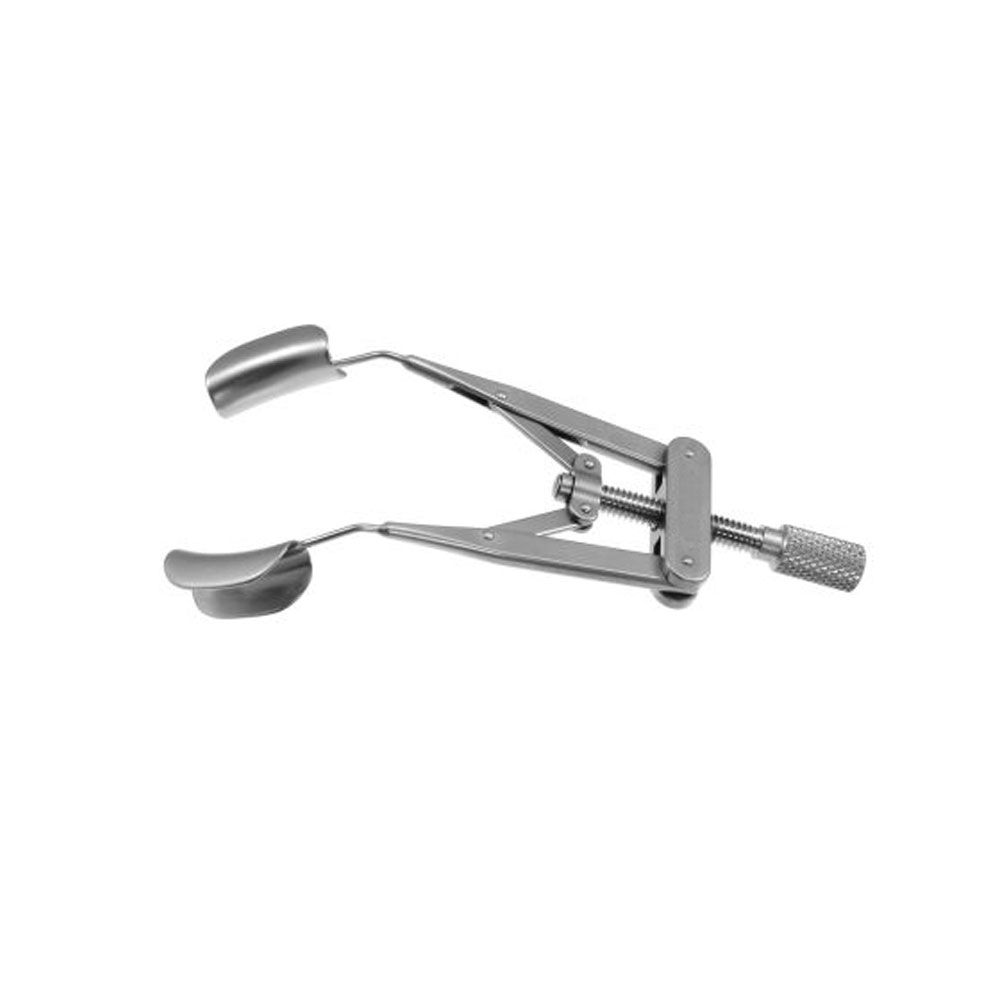 Kershner reversible lid speculum-2 7/8”,adult size, thin, 14.0mm solid blades