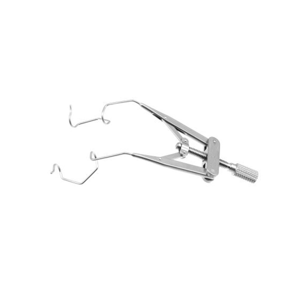 Lieberman lid speculum-3”, adult size, 15.0mm open V-wire blades