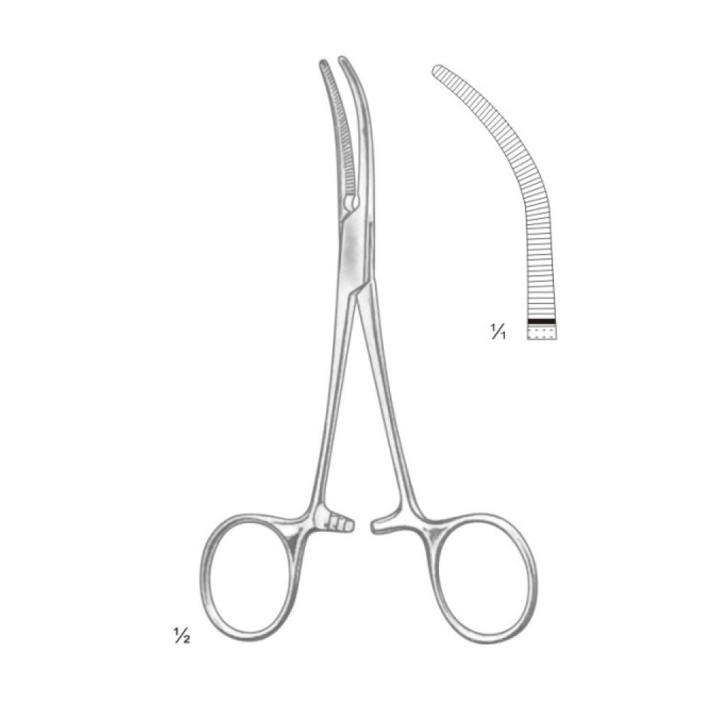 BABY-OVERHOLT ARTERY FORCEPS